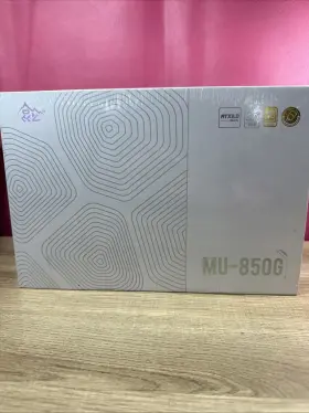 Mu-850w Segotep Mu-850 Muztag Ata White Atx3.0 Pcie5.0 80 Plus Gold Power Supply J1