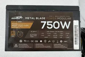 Mbp750-hm Sentey Mbp750hm 750 W 20 Pin Atx Desktop Power Supply Tested