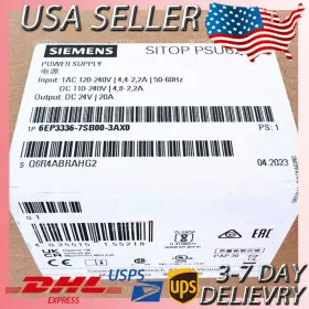 6ep3336-7sb00-3ax0 Siemens Sitop Psu6200 24 V/20 A Stabilized Power Supply Input