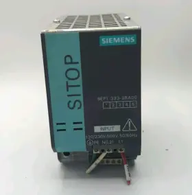 6ep1333-3ba00 Siemens Sitop Modular Power Supply 5a 24vdc-output 1/2ph