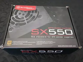 Sx550 Silverstone 844761012809 Sfx Power Supply 550w 80plus Gold
