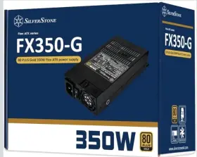 Fx350-g-vt Silverstone Technology Flex Atx 1u 350 Watt 80 Plus Gold Power Supply