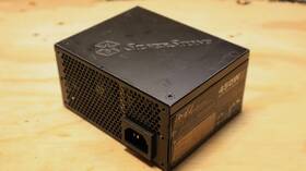 Silverstone Ssst45sfg Broken Sfx Black Ss-st45sf-g Power Supply Unit 450 W 24-pin Read