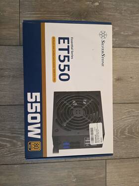 Silverstone Sst-et550-hg New Computer Power Supply 550 Watt. 80 Plus Gold Atx Psu