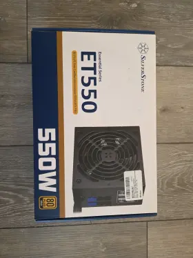 Sst-et550-hg Silverstone New Computer Power Supply 550 Watt. 80 Plus Gold Atx Psu