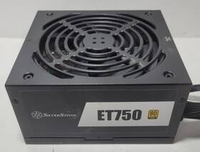 Silverstone Sst-et750-hg Et750 750watt 80 Plus Gold Desktop Power Supply Read #0578