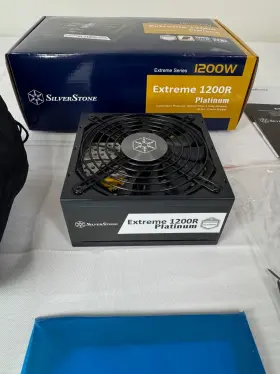 Sst-ex1200r-pl Silverstone 1200r 1200 Watt Cybenetics Platinum Sfx-l Fully Modular Power Supply