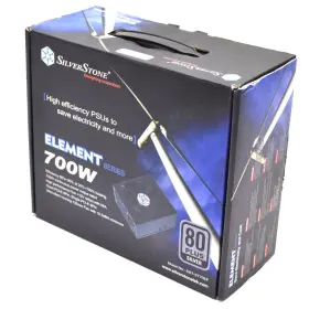 Sst-st70ef Silverstone New 700w Computer Power Supply Atx 12v 80 Plus Silver