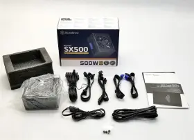Sst-sx500-g Silverstone Sx500 Sfx 500w Fully-modular Power Supply Sst-sx500 80 Gold Open Box