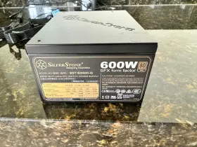Sst-sx600-g Silverstone Sx600-g 600w Sfx Fully Modular 80 Plus Gold Pc Psu