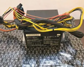 Sst-st60f-es Silverstone Sstst60fes Silver Stone Active Pfc Power Supply 600w 80 Plus - Black F43
