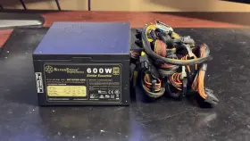 Sst-st60f-esg Silverstone Sstst60fesg 80 Plus Gold Active Pfc Atx 600w Power Supply
