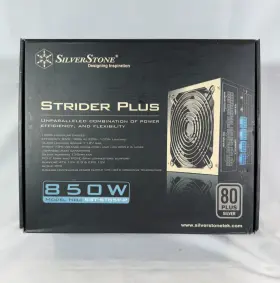 Sst-st85f-p Silverstone Sstst85fp Strider Plus Silver 850w Power Supply