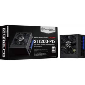 Silverstone St1200pts 1200 Watt Fully Modular 80 Plus Ultra Compact 140mm In Depth Platinu