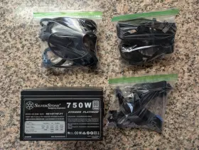 St75f-pt Silverstone St75fpt Strider Platinum 750w 80 Small Form-factor Psu