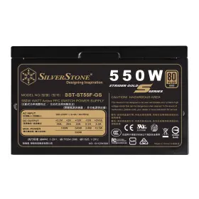 Silverstone Technology 844761016470 550w Computer Power Supply Psu Fully Modular With 80 Plus Gold And 140mm Design
