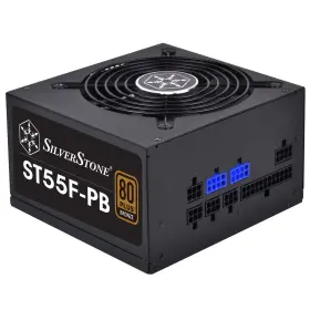 St55f-pb Silverstone Technology 844761016906 550 Watt Atx Power Supply 80 Plus Bronze With 100% Modular Cable Design