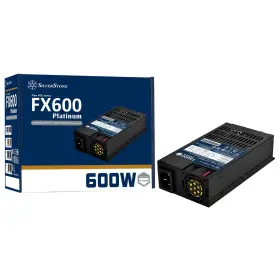 Fx600 Silverstone Technology 844761023812 Platinum Cybenetics 600w Flexatx Power