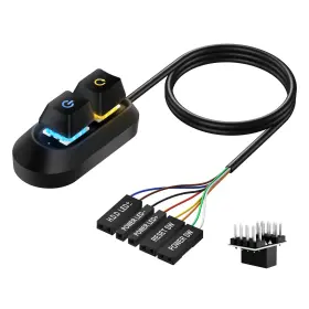 Sl089 Sinloon External Power Button For Desktop Pc Switch Push Manual Opera