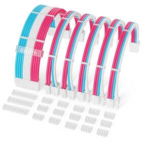 Sirlyr Ycx-4pwb Psu Cable Extension Kit - 24pin Atx / 8pin Eps Pcie Power Suppl