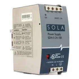 Sdn4-24-100lp Solahd 783472153299 Sola/hevi-duty Dc Power Supply 24 Vdc 3.8 Amp 47-63 Hz