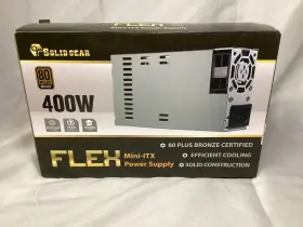 Sdgr-flexb400 Solid Gear Sdgr-flxb400 Flex Mini-itx 400w Power Supply New In Box