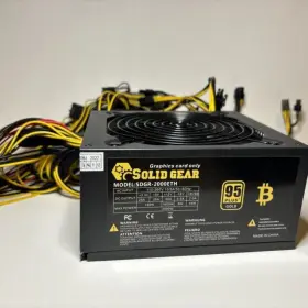 Sdgr-2000eth Solid Gear Sdgr2000eth Gold 95 2000w 6-8 Graphics Card Dedicated Power Supply