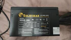 Solid Gear Sdgr350 Sdgr-350 Atx 350w Power Supply