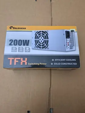 200w Solid Gear Tfx 5567 Switching Power Silver