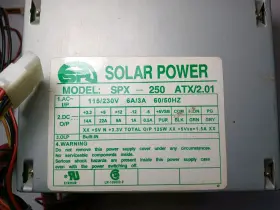 Es-250t Sp Solar Power E-25e Es-250e Supply 250w For Parts