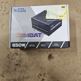Sf-650c12fg Super Flower Combat Fg 650w 80 Gold Full Modular Atx 3.1 / Pcie 5.0