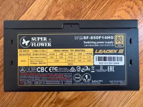 Sf850f14hg Super Flower Leadex Iii Gold 850w Power Supply Used