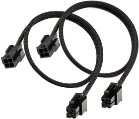 Teamprofitcom 046139455021 Atx Cpu 4 Pin Female To Male Motherboard Extension Cable 12v For Power Supply