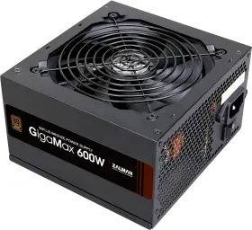 120m Tech Co. Ltd 445014563562 Gigamax 600w 80 Plus Bronze Certified Power Supply Atx Psu 105 Capacitor