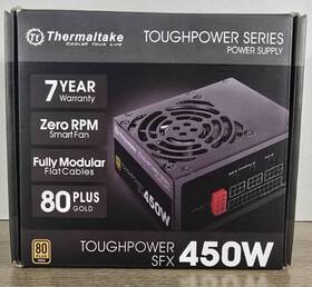 Thermaltake 717964404848 Toughpower Sfx 450w 80 Gold Fully Modular Power Supply With Smart Fan