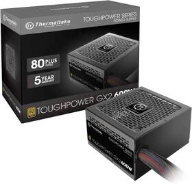 Thermaltake 744759170668 Toughpower Gx2 80 Gold 600w Sli/crossfire Ready Continuous Power