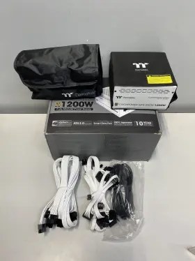 Thermaltake 841163090367 Toughpower Gf3 Snow 1200w 80 Plus Gold Fully Modular Power Supply