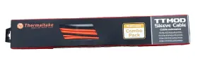 Ac-036-cn1nan-a1 Thermaltake Orange/black Ttmod Sleeved Modular Cable Combo