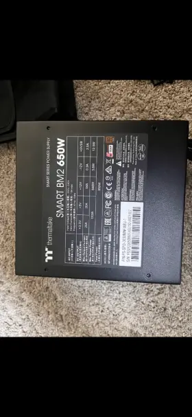 Ps-spd-0650mnfabu-3 Thermaltake - Smart Bm3 80 Bronze Pcie Gen 5 Atx 3.0 650w Semi-modular Powe