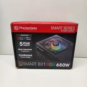 Ps-spr-0650nhfabj-1 Thermaltake Pc Power Supply Unit Smart Bx1 Rgb 650w 80plus Bronze