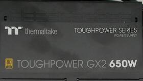 Thermaltake Ps-ttp-0650nnfagu-1 Toughpower Gx2 80 Gold 600w Power Supply