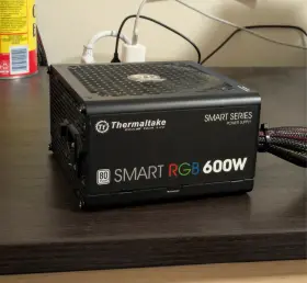 Ps-spr-0600nhfawu-1 Thermaltake Psspr0600nhfawu1 Smart Rgb 600w Power Supply Series