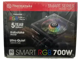 Ps-spr-0700nhfawu-1 Thermaltake Psspr0700nhfawu1 Smart Rgb 80 Plus 700w Supply Power Supplies