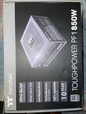 Thermaltake Pstpd-d0850fnfapu1u001346 Toughpower Pf1 Power Supply Unit 850 W 80 Platinum Atx Black