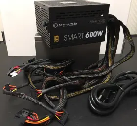 Psttp0600nnfagu1uiv09964 Thermaltake Smart 600w Atx 12v V2.3eps 80 Plus Certified Active Pfc Power Supply