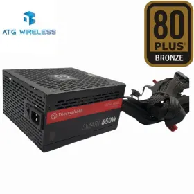 Sp-650ah2ncb-a Thermaltake Desktop Power Supply 650w 80 Plus Bronze Smart Temp