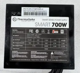 Spd-700ah2ncw Thermaltake Spd700ah2ncw Smart Series 700w Power Supply Tested