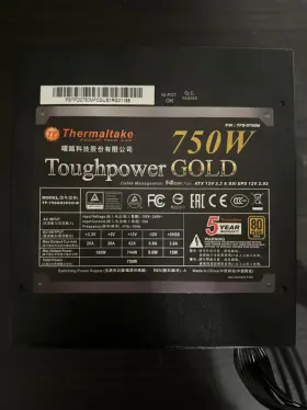Tdp-0750m Thermaltake Themraltake Toughpower 750w Atx Power Supply Pn