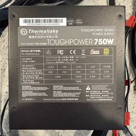 Thermaltake Tp-750ah3ccg-c Toughpower 750w 80 Gold Psu Tp-750ah3ccg Cables Power Cord