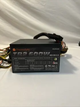 Tr2-600nl2cnc Thermaltake Tr2-600w Tr2-600nl2nh Atx 12v 2.3 Power Supply Psu